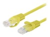 Lanberg CAT 6 Ikke afskærmet parsnoet (UTP) 2m Patchkabel Gul RAL 1016