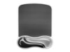 Kensington Duo Gel Mouse Wristrest Wave Musemåtte med håndledsstøtte
