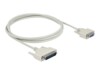 Delock Serielt kabel 2m Beige