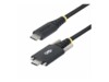 StarTech.com 10ft (3m) USB-C Charging Cable, 240W, Silicone Jacket USB Type-C kabel 3m Sort