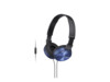 Sony MDR ZX310APL Kabling Hovedtelefoner Sort Blå