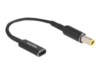 Delock Strømforsyningsadapter 15cm Sort