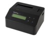 StarTech.com USB 3.0 Hard Drive Eraser Dock for 2.5' & 3.5' SATA/ IDE SSD HDD mSATA & M.2 - Standalone Secure Erase Wiper & Sanitizer (SDOCK1EU3P) Hard drive eraser