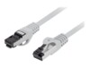Lanberg CAT 8.1 S/FTP 50cm Patchkabel Grå