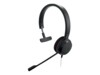 Jabra Evolve 20SE UC mono Kablet Høretelefoner Sort
