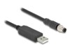 Delock USB / serielkabel 1.8m Sort