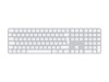 Apple Magic Keyboard with Touch ID and Numeric Keypad Tastatur Trådløs Internationalt engelsk