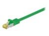 goobay CAT 7 SFTP, PiMF 10m Patchkabel Grøn