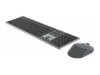 Dell Premier Multi-Device KM7321W Sæt med mus og tastatur Saks Trådløs Tysk