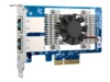 QNAP QXG-10G2T Netværksadapter Fast Ethernet Gigabit Ethernet 10 Gigabit Ethernet 5 Gigabit Ethernet 2.5 Gigabit Ethernet