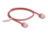 DeLOCK CAT 6 Ikke afskærmet parsnoet (UTP) 50cm Patchkabel Rød
