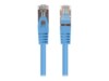 Lanberg CAT 6 Foldet uskærmet snoet par (F/UTP) 1.5m Patchkabel Blå RAL 5012