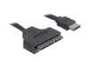 DeLOCK Power Over eSATA kabel Sort 50cm