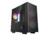 DeepCool CH360 DIGITAL Tower Micro ATX Sort