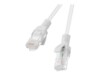 Lanberg CAT 6 Ikke afskærmet parsnoet (UTP) 50cm Patchkabel Grey RAL 7035