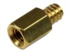 StarTech.com Metal Jackscrew Standoffs #6-32 - Jackscrew standoff - 0.2 in (pack of 50) - SCREWNUTM Låseskrue med afstandsstykke
