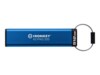 Kingston IronKey Keypad 200 512GB USB 3.2 Gen 1 USB stick Blå