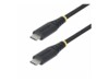 StarTech.com 2m USB-C Charging Cable, 240W, Silicone Jacket w/Braid USB Type-C kabel 2m Sort