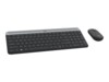 Logitech Slim Wireless Combo MK470 Tastatur og mus-sæt Trådløs