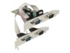 DeLock PCI Express Card > 4 x Serial RS-232 Seriel adapter PCI Express 2.0 x1 230.4Kbps