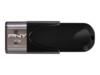 PNY Attaché 4 8GB USB 2.0 USB stick Sort