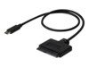 StarTech.com USB C to SATA Adapter - External Hard Drive Connector for 2.5' SATA Drives - SATA SSD / HDD to USB C Cable (USB31CSAT3CB) Lagringskontrol
