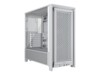 CORSAIR FRAME 4000D RS Tower Udvidet ATX Hvid