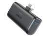 Anker Nano Powerbank 5000mAh 22.5Watt 1xUSB-C Sort