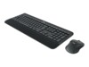 Logitech MK545 Advanced Sæt med mus og tastatur Trådløs Tysk