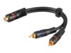 goobay Lydsplitter 20cm Sort
