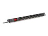 DIGITUS DN-95402 Stikdåse 7-stik 16A 2m