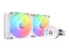 NZXT Kraken Elite 280 RGB Vandkøler 1-pack Hvid 140 mm