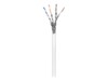 goobay CAT 6 SFTP, PiMF 100m Bulkkabel Hvid