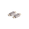 HDMI-A adapter, HDMI-A plug, 8K, metal