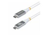 StarTech USB4 / Thunderbolt / DisplayPort 2.1 USB Type-C kabel Hvid