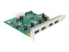 DeLOCK PCI Express Card > 4 x USB 3.0 Lagring / USB3.0 controller