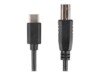 Lanberg USB Type-C kabel 1.8m Sort