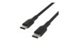 Belkin BoostCharge USB Type-C kabel 15cm Sort