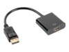 Lanberg Videoadapter 20cm Sort