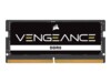 CORSAIR Vengeance DDR5 SDRAM 32GB 5200MHz CL44 SO DIMM 262-PIN