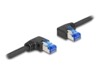 DeLOCK CAT 6a S/FTP 3m Patchkabel Sort