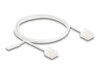 DeLOCK CAT 6 Ikke afskærmet parsnoet (UTP) 1m Patchkabel Hvid