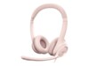 Logitech H390 Kablet Høretelefoner Pink
