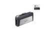 SanDisk Ultra Dual 128GB USB 3.1 / USB-C USB stick Grå