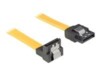DeLOCK Seriel ATA-kabel Gul 70cm