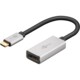 USB-C™ to DisplayPort Adapter, silver, Black - USB-C™ connector > DisplayPort port