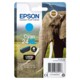 Epson 24XL Cyan Blæk C13T24324012