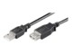 goobay USB forlængerkabel 1.8m Sort