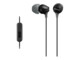 Sony MDR EX15AP Kabling Øreproptelefoner Sort