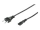 Goobay Powerkabel (8-talsstik) 3m sort